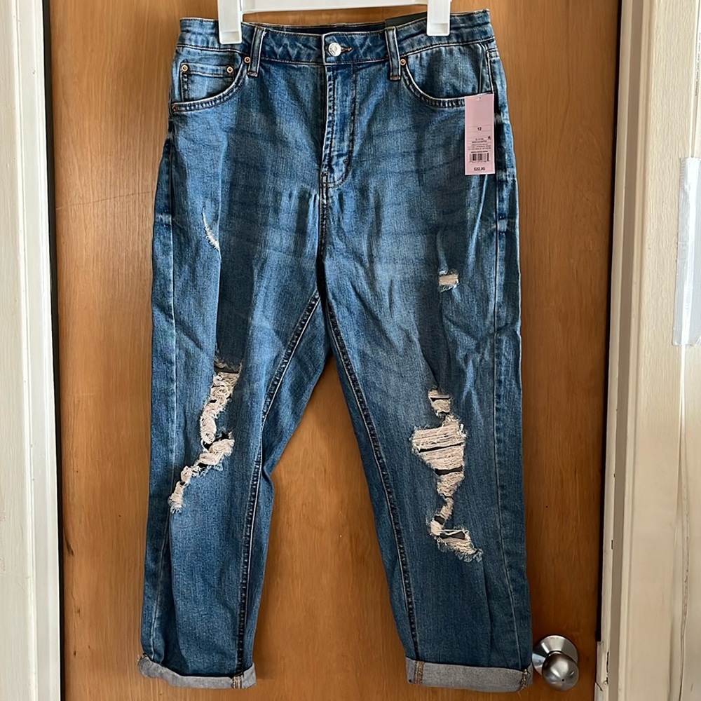 High rise mom jeans